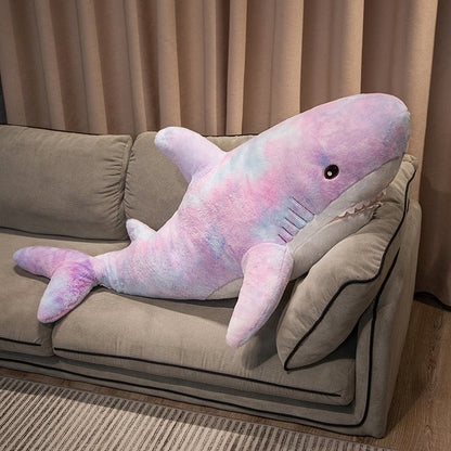 Big Soft Cosmic Shark Stuffed Toys