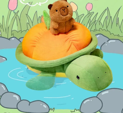 Fun Colorful Turtle Soft Backpack