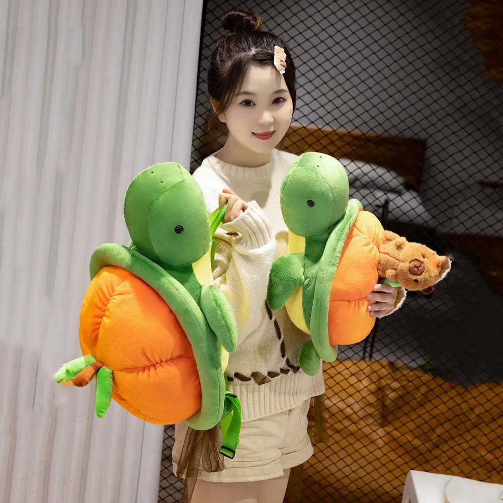 Fun Colorful Turtle Soft Backpack
