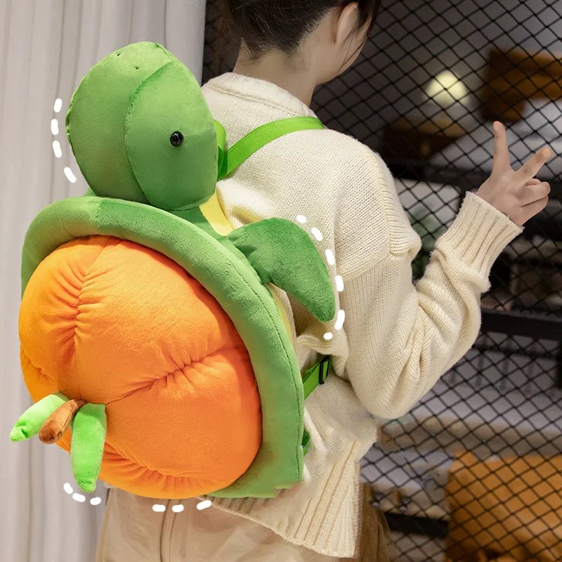 Fun Colorful Turtle Soft Backpack - Yeezlab