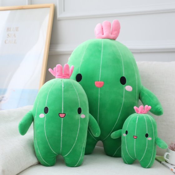 Fun Cactus Character Figurines