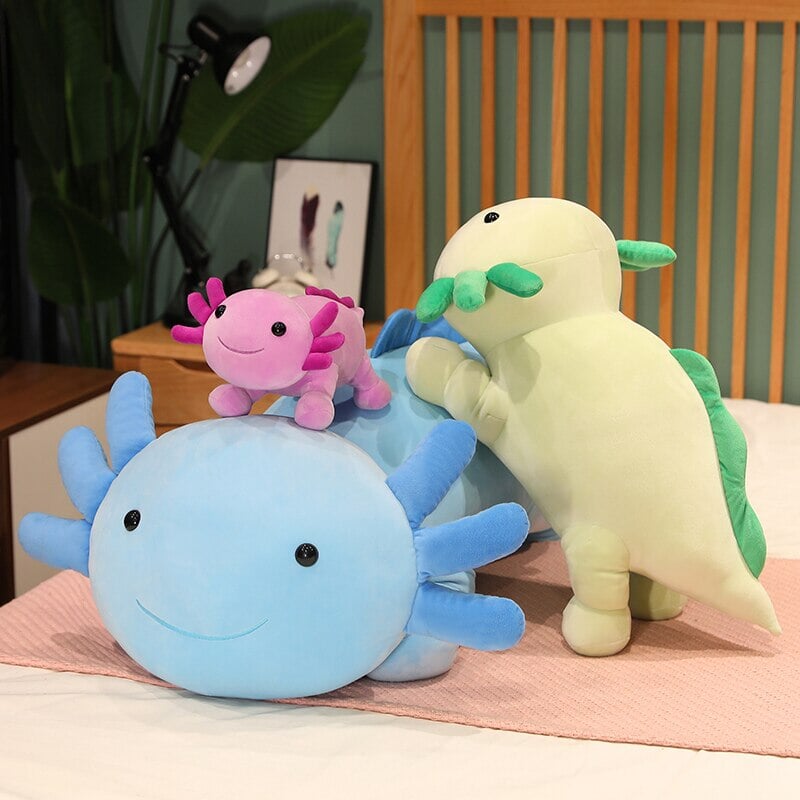 Adorable Axolotl Plush Toy Set - Yeezlab