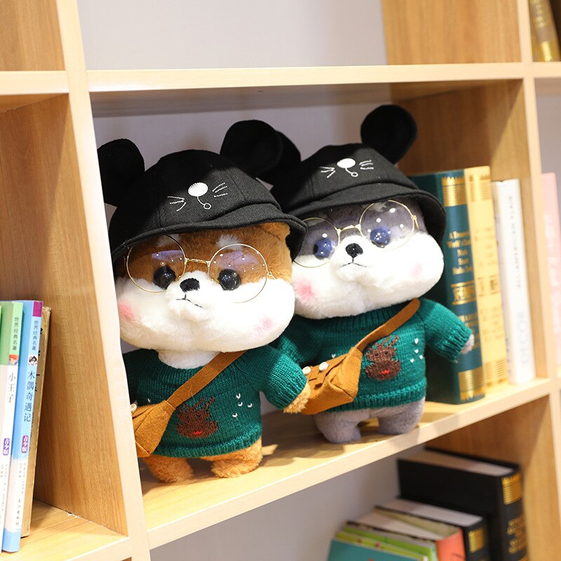 Adorable Shiba Plush Toy Family Set