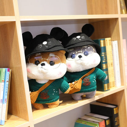 Adorable Shiba Plush Toy Family Set