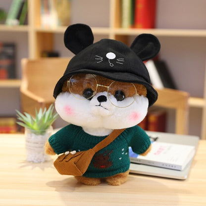 Adorable Shiba Plush Toy Family Set