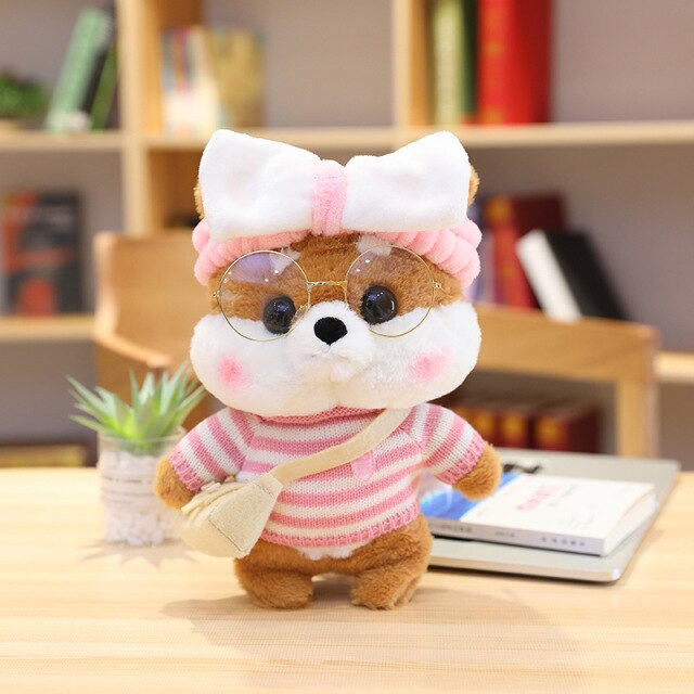 Adorable Shiba Plush Toy Family Set