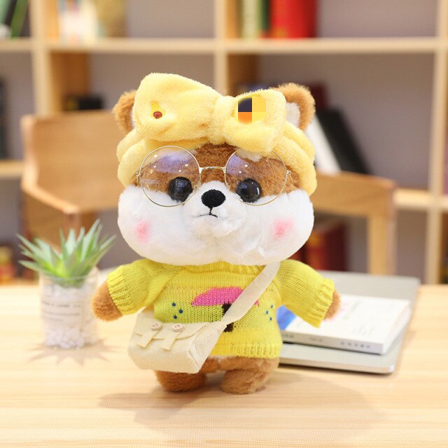 Adorable Shiba Plush Toy Family Set
