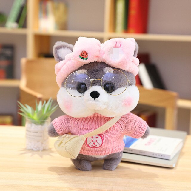 Adorable Shiba Plush Toy Family Set