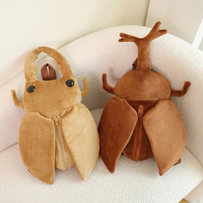 Cute Bug Soft Plush Backpack
