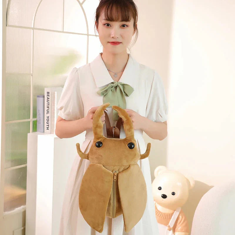 Cute Bug Soft Plush Backpack