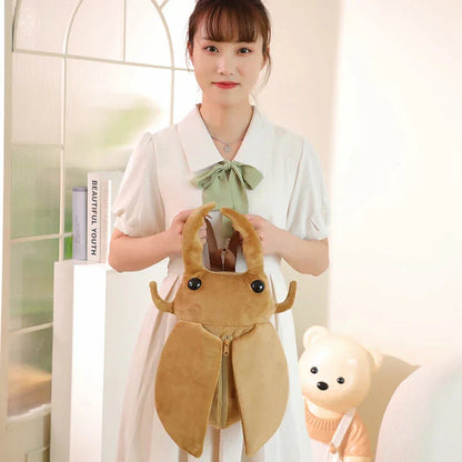 Cute Bug Soft Plush Backpack