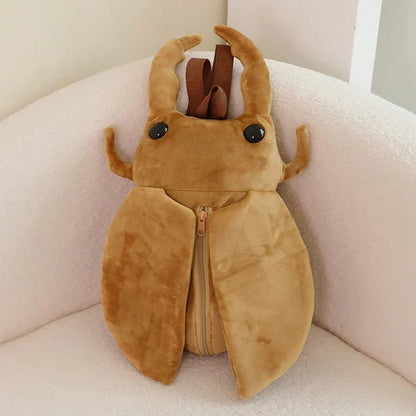 Cute Bug Soft Plush Backpack