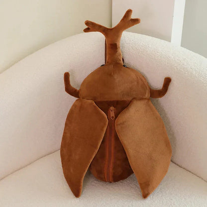 Cute Bug Soft Plush Backpack