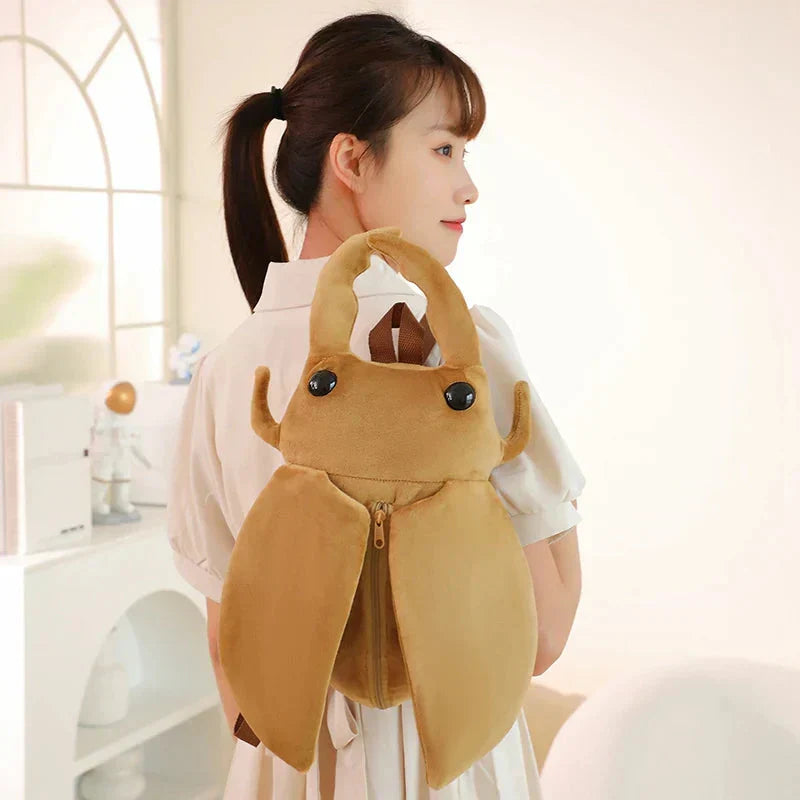 Cute Bug Soft Plush Backpack