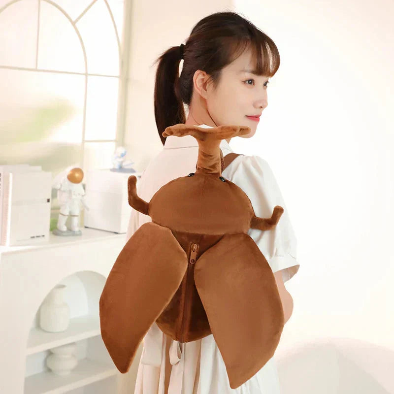 Cute Bug Soft Plush Backpack
