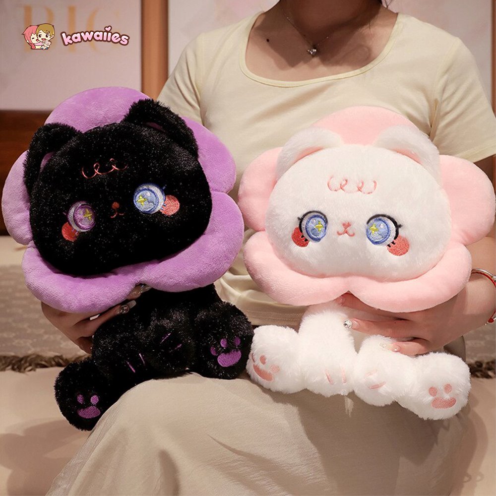 Cute Floral Cat Soft Plush Toys