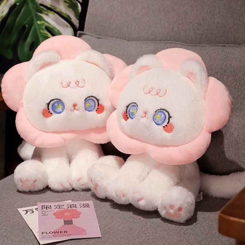 Cute Floral Cat Soft Plush Toys