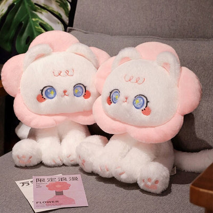Cute Floral Cat Soft Plush Toys