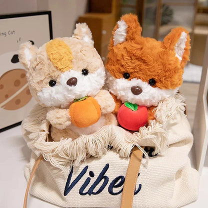 Cute Fox and Squirrel Soft Plush Toys