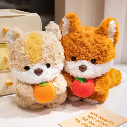 Cute Fox and Squirrel Soft Plush Toys