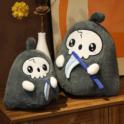Cute Halloween Ghost & Reaper Soft Plush Toys