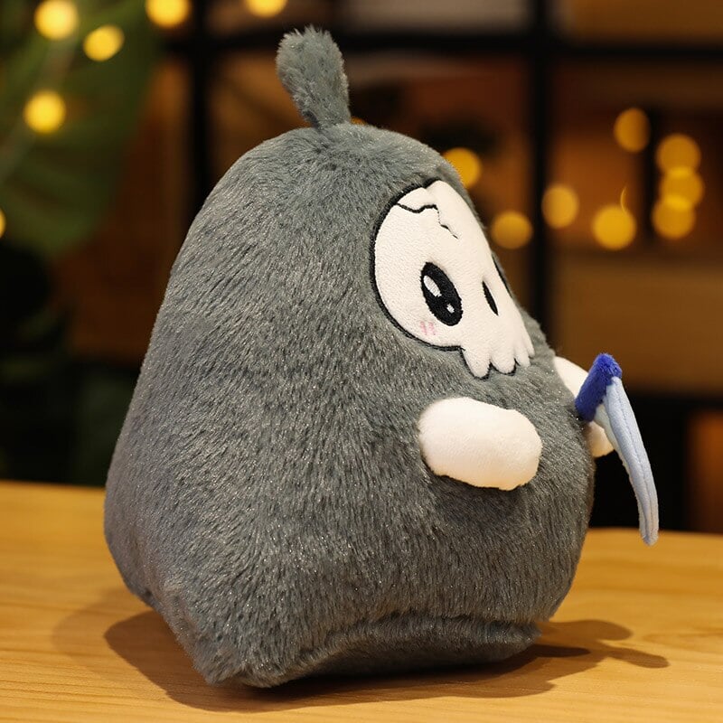 Cute Halloween Ghost & Reaper Soft Plush Toys