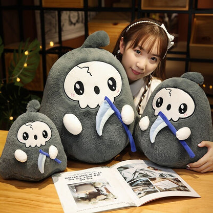 Cute Halloween Ghost & Reaper Soft Plush Toys