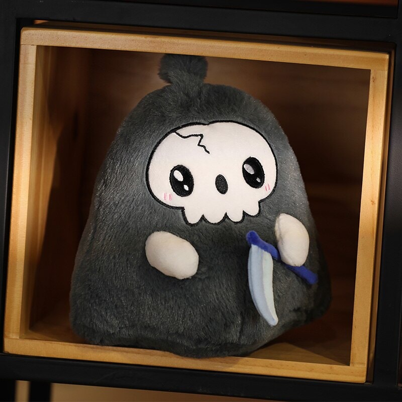 Cute Halloween Ghost & Reaper Soft Plush Toys