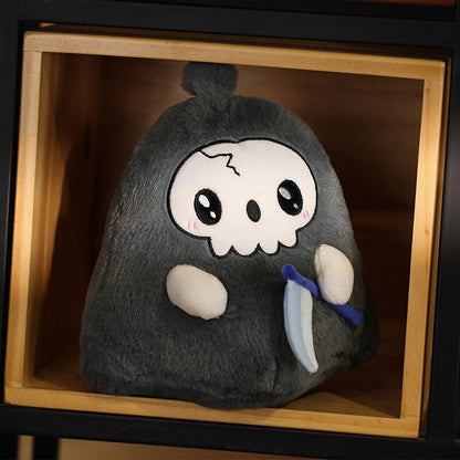 Cute Halloween Ghost & Reaper Soft Plush Toys