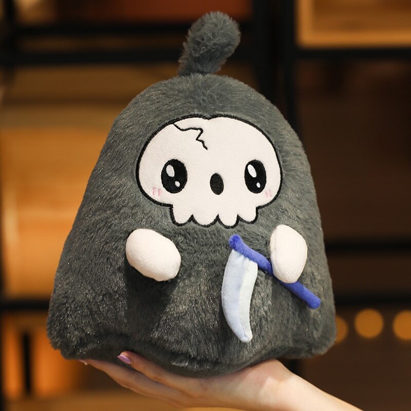 Cute Halloween Ghost & Reaper Soft Plush Toys