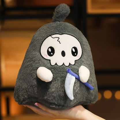 Cute Halloween Ghost & Reaper Soft Plush Toys