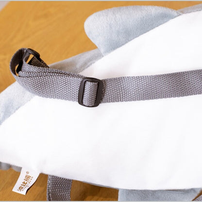 Cute Shark Soft Plush Backpack