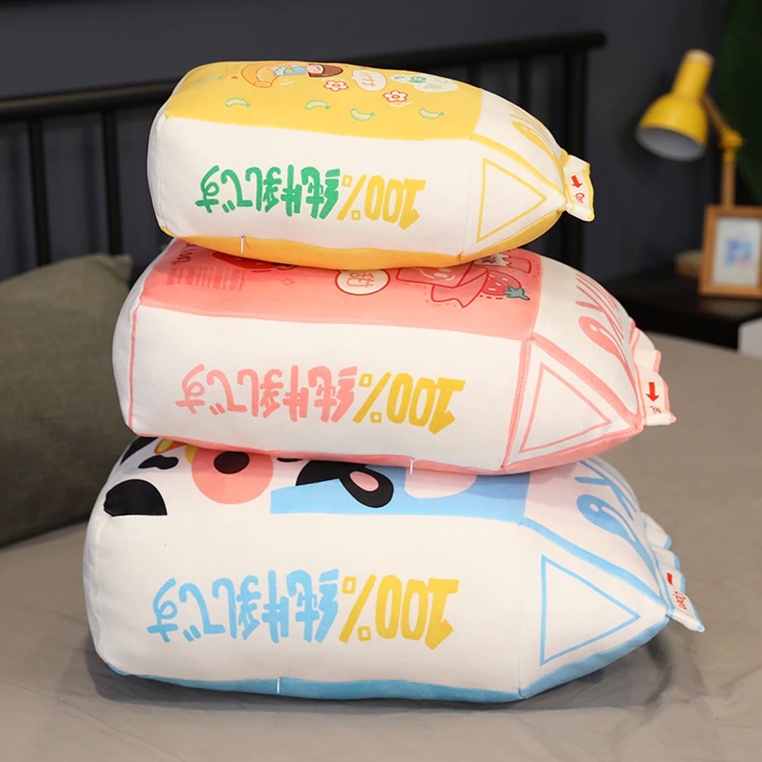 Fun Milk Box Soft Toy