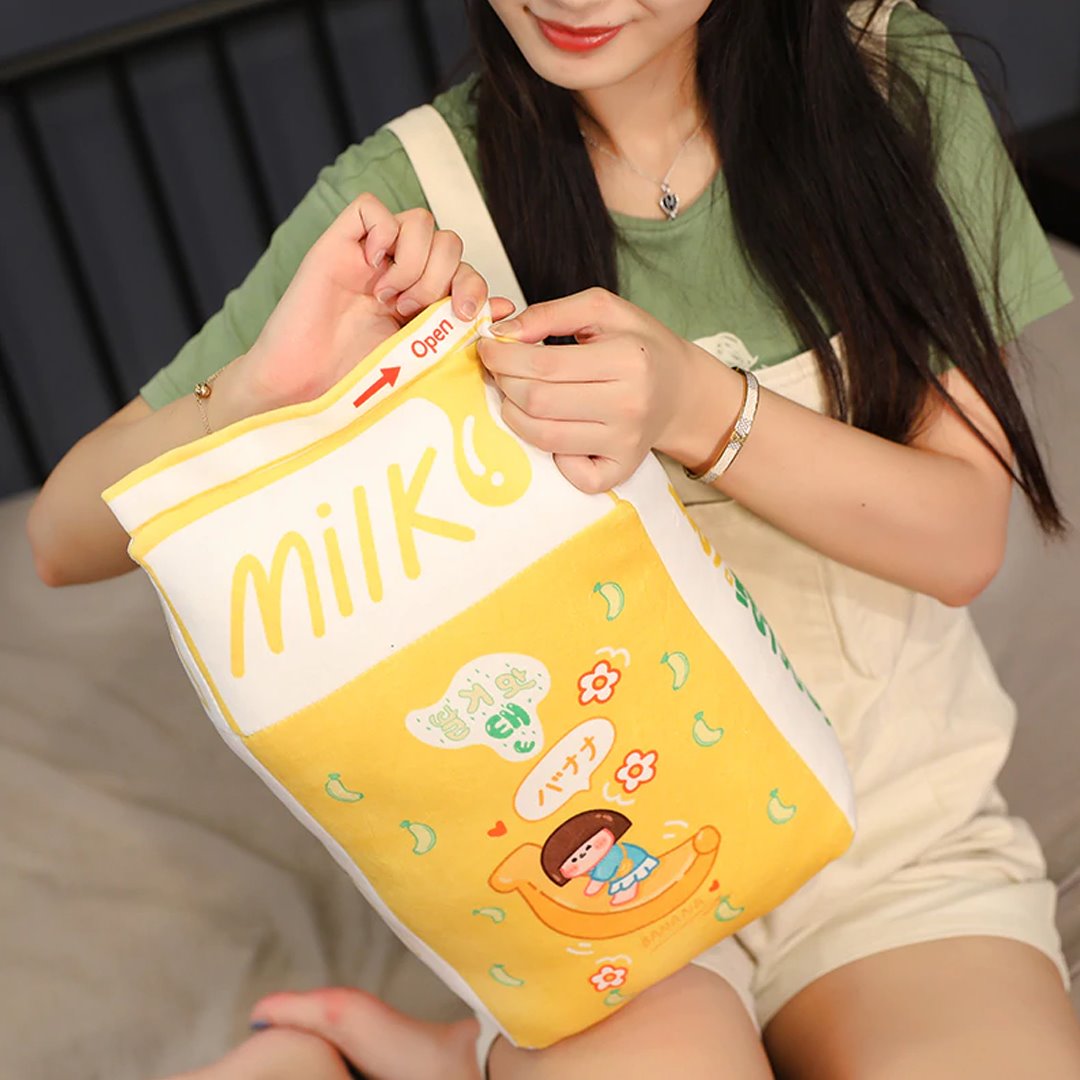 Fun Milk Box Soft Toy