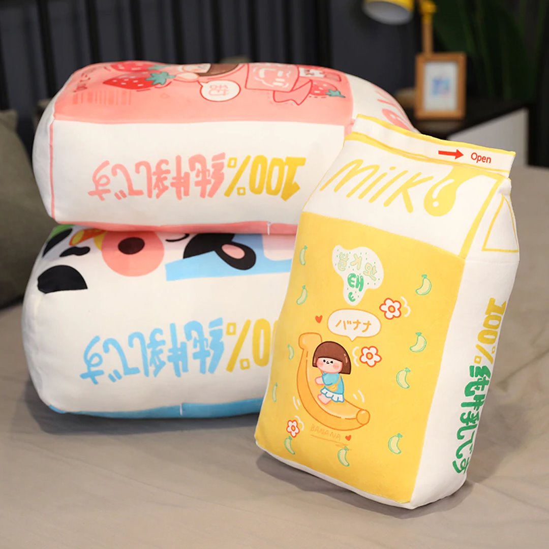 Fun Milk Box Soft Toy - Yeezlab