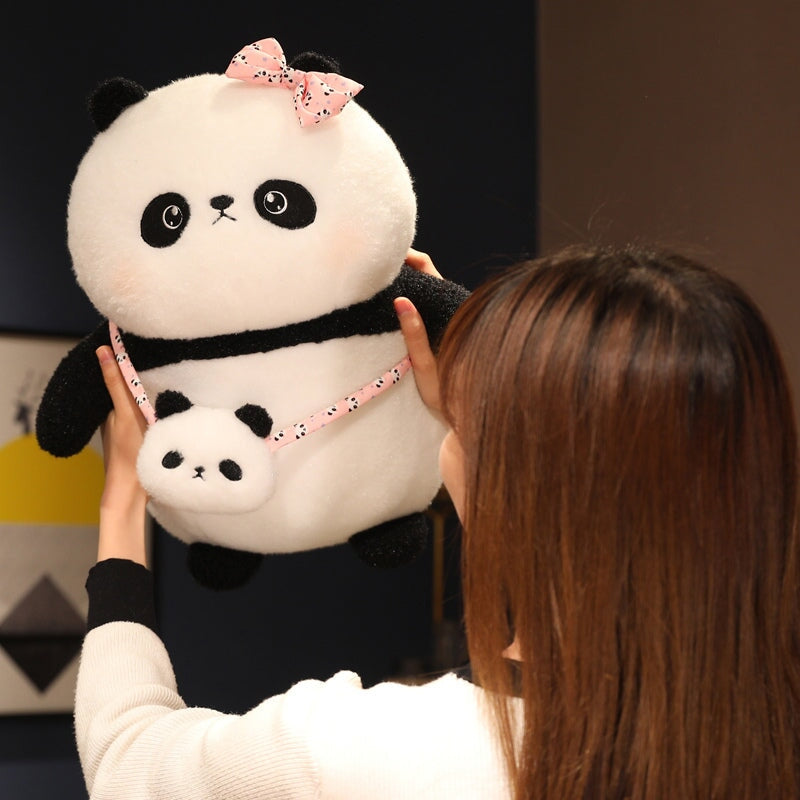 Cute Grumpy Panda Soft Toy