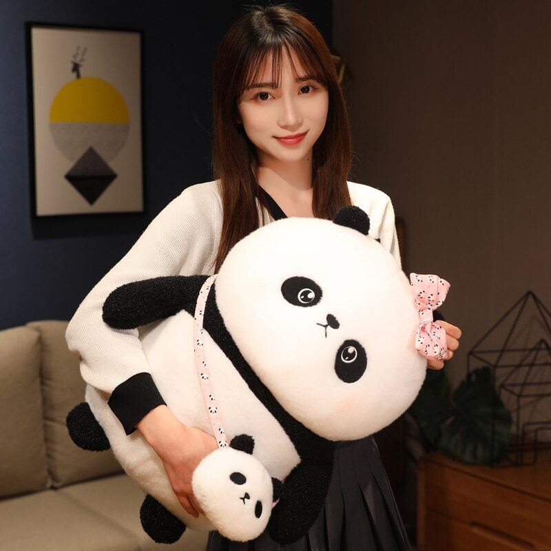 Cute Grumpy Panda Soft Toy