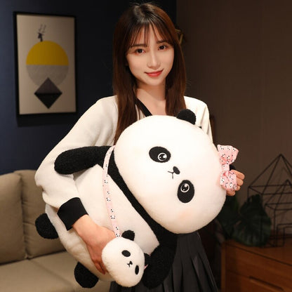 Cute Grumpy Panda Soft Toy
