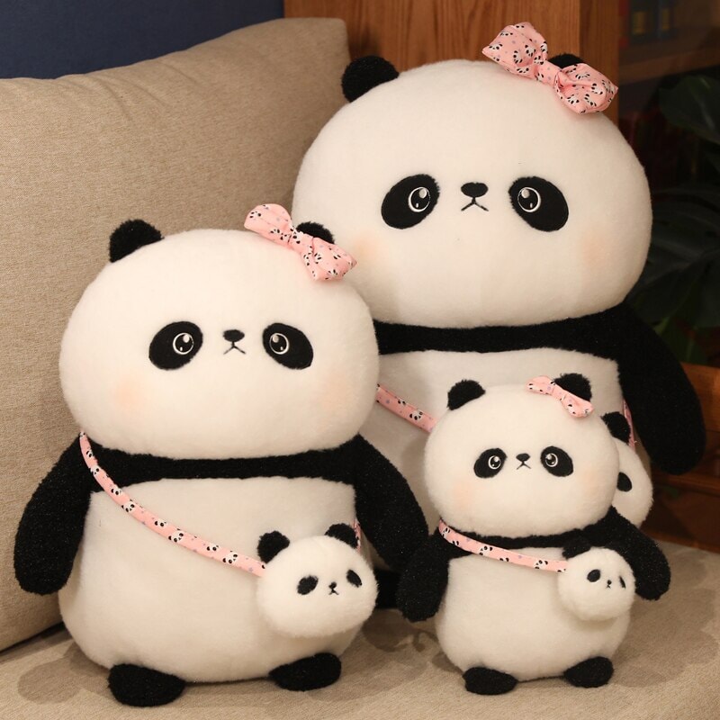 Cute Grumpy Panda Soft Toy