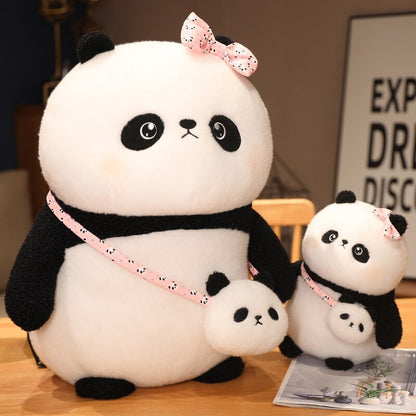 Cute Grumpy Panda Soft Toy