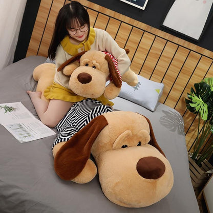 Cute Plush Dog Sleeping Companion