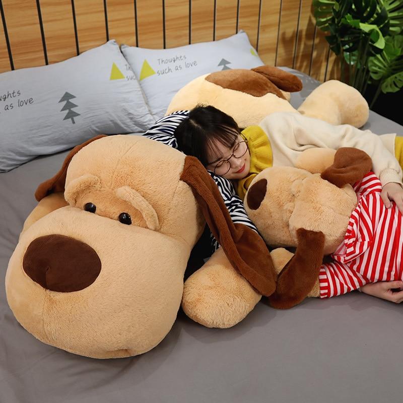 Cute Plush Dog Sleeping Companion