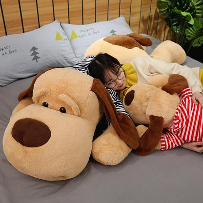 Cute Plush Dog Sleeping Companion