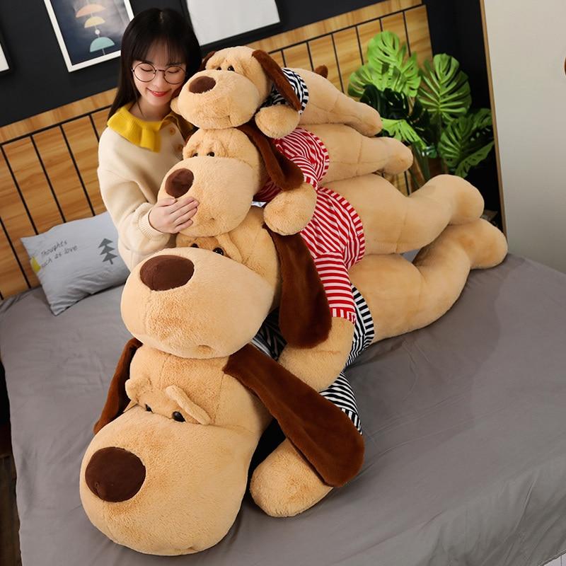 Cute Plush Dog Sleeping Companion