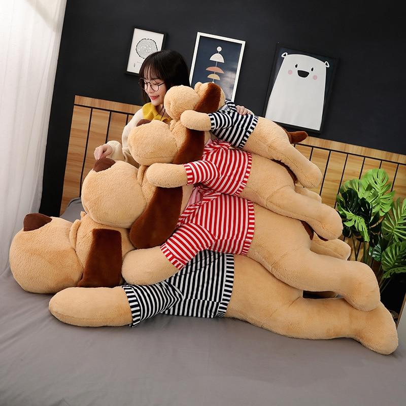 Cute Plush Dog Sleeping Companion