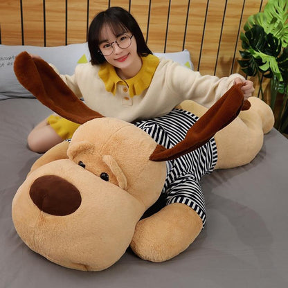 Cute Plush Dog Sleeping Companion