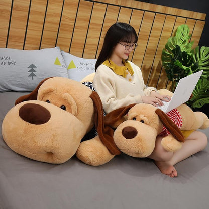 Cute Plush Dog Sleeping Companion