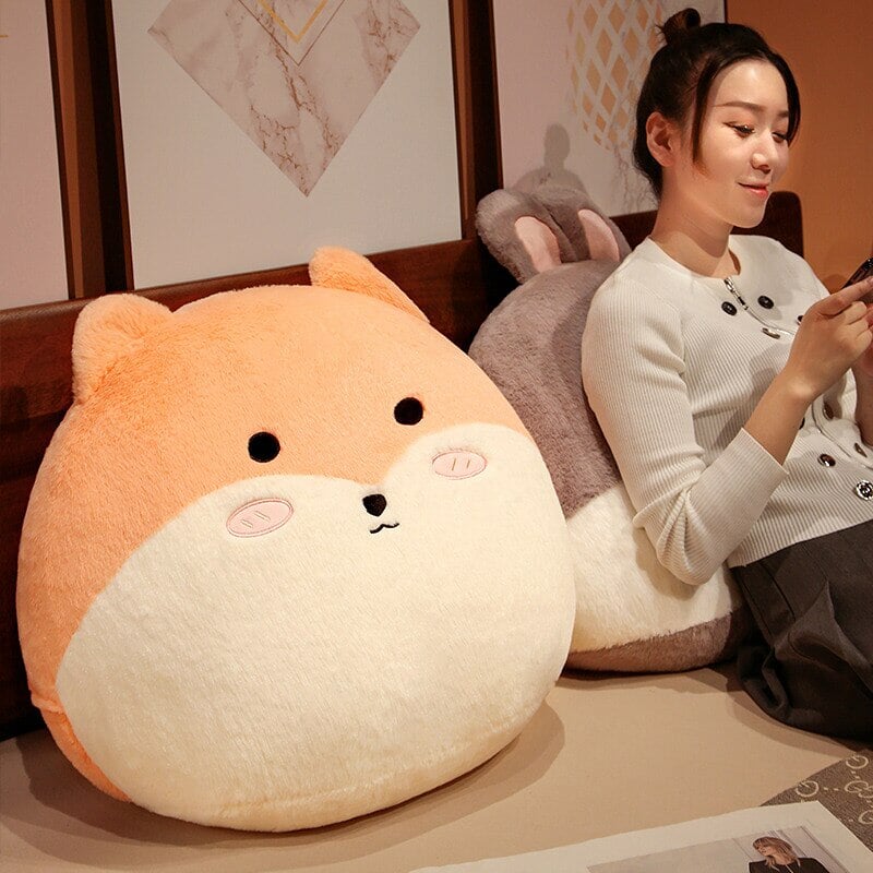 Cuddly Animal Soft Plush Pillow Set