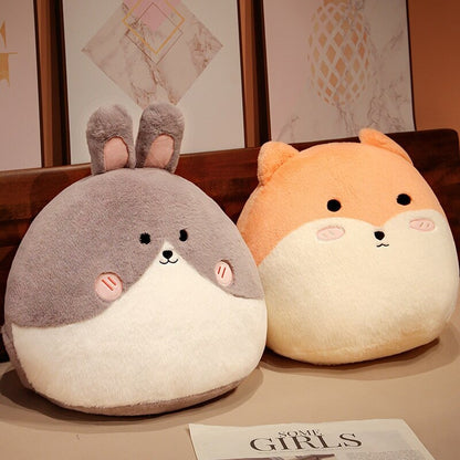 Cuddly Animal Soft Plush Pillow Set