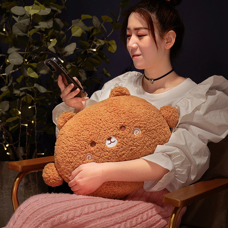 Soft Round Cuddly Animal Pillow Plush Toy